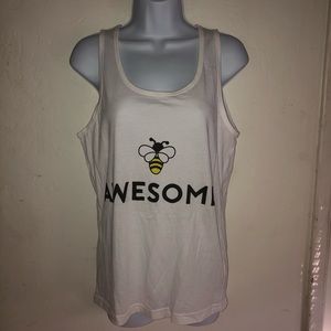Bee Awesome tank top